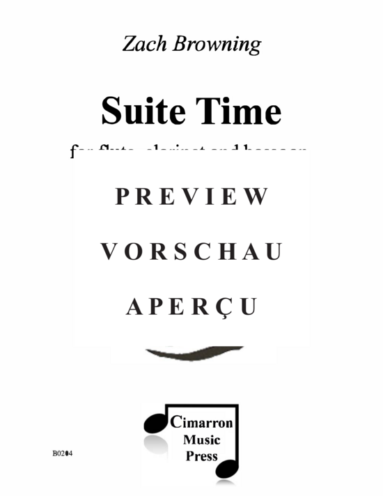 Product gallery: Page 2 of 21 Suite Time , , (flute, clarinet and bassoon)