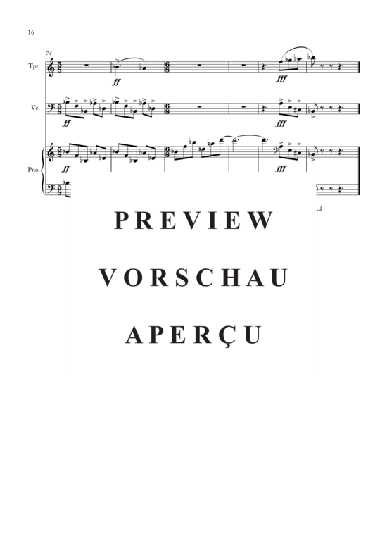 Produktgalerie: Seite 19 von 21 Lyric Trio , , (Trompete, Violoncello + Klavier)