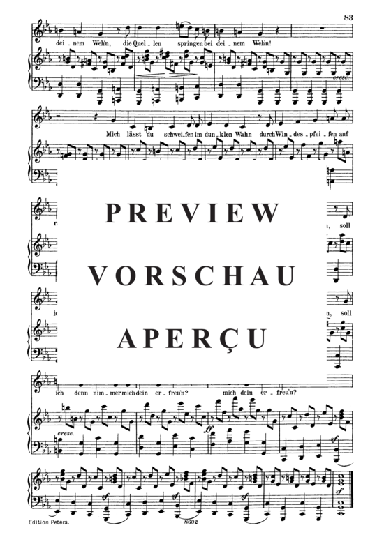 Product gallery: Page 5 of 5 Über Wildemann D.867, , Medium Voice and Piano