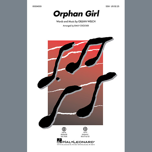 Produktbild zu: Orphan Girl (arr. Emily Crocker)