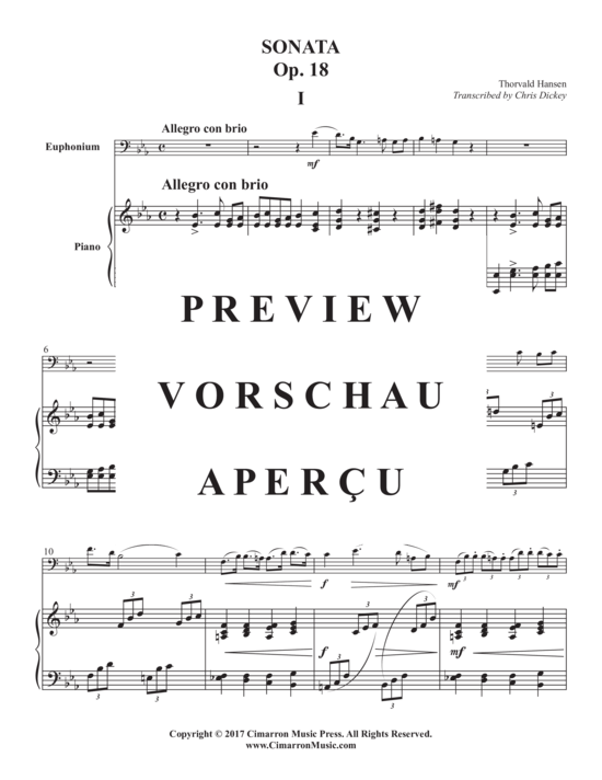 Product gallery: Page 3 of 21 Sonata , , (euphonium/tuba + piano)