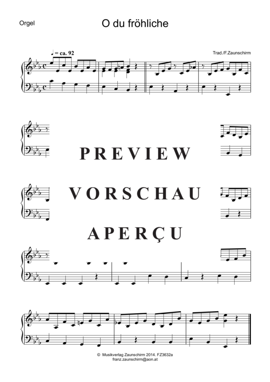 gallery: O du fröhliche , , (Trompete in B + Klavier/Orgel)