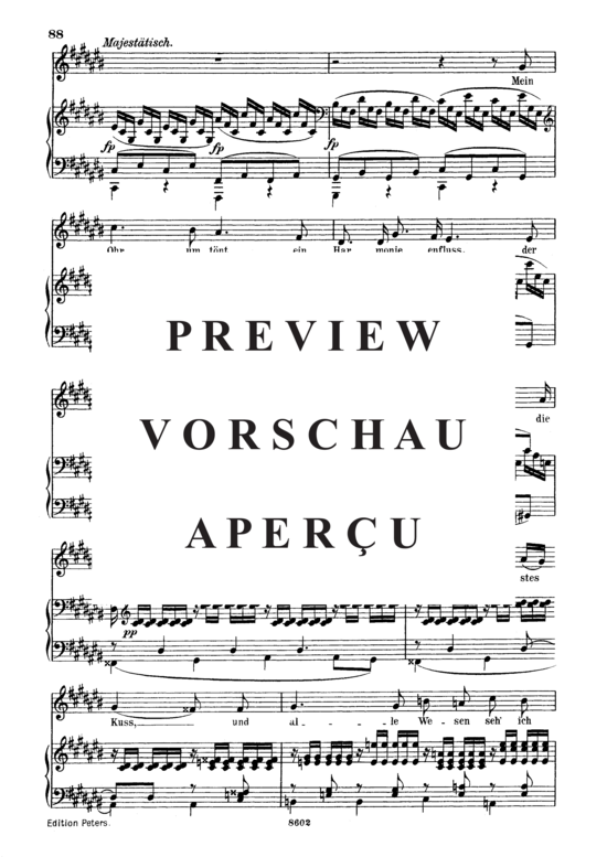 Product gallery: Page 6 of 11 Die Erwartung D.159, , Medium Voice and Piano