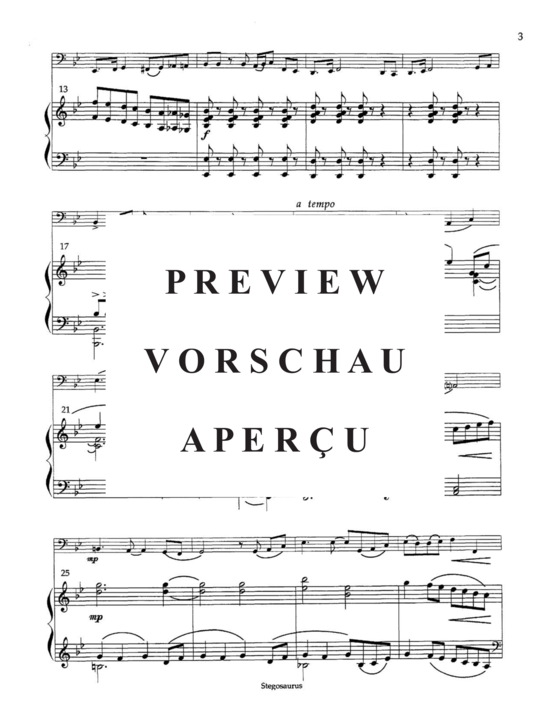 Produktgalerie: Seite 17 von 21 Jurassic Tuba , , (Tuba + Klavier)