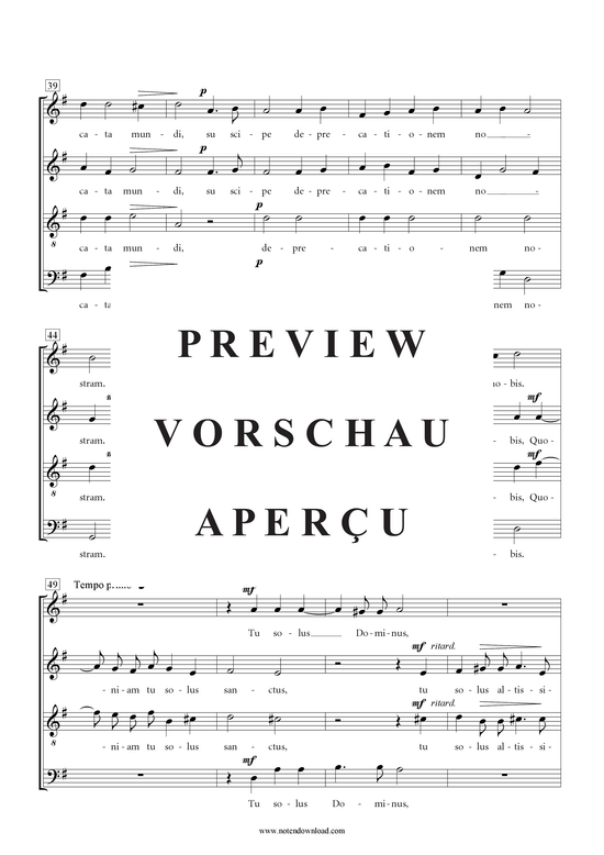 Produktgalerie: Seite 7 von 18 Messe , , (Gemischter Chor SATB)