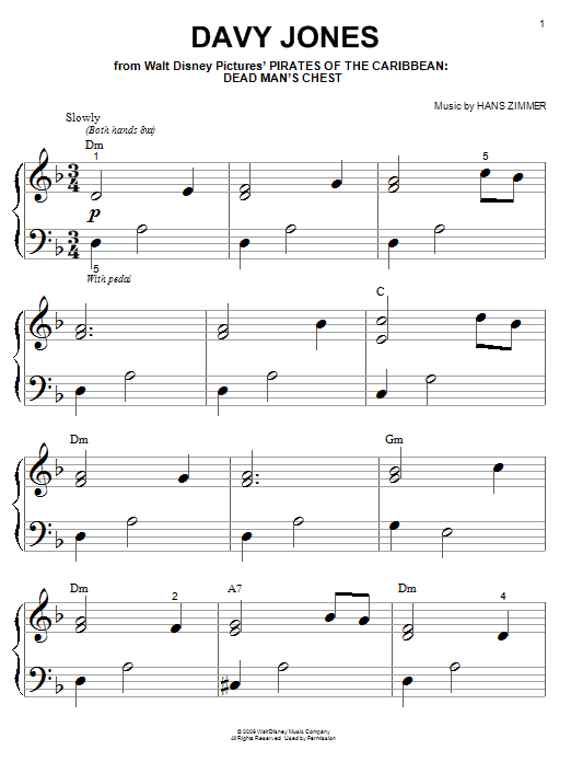 Produktbild zu: Davy Jones (from Pirates Of The Caribbean: Dead Man's Chest)