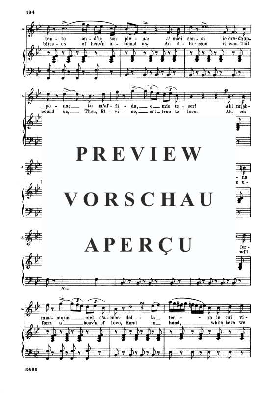 Produktgalerie: Seite 11 von 11 Ah non credea mirarti, , Sopran und Klavier