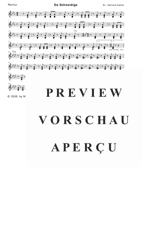 Product gallery: Page 11 of 11 Da Schneidige, , (woodwind and brass)