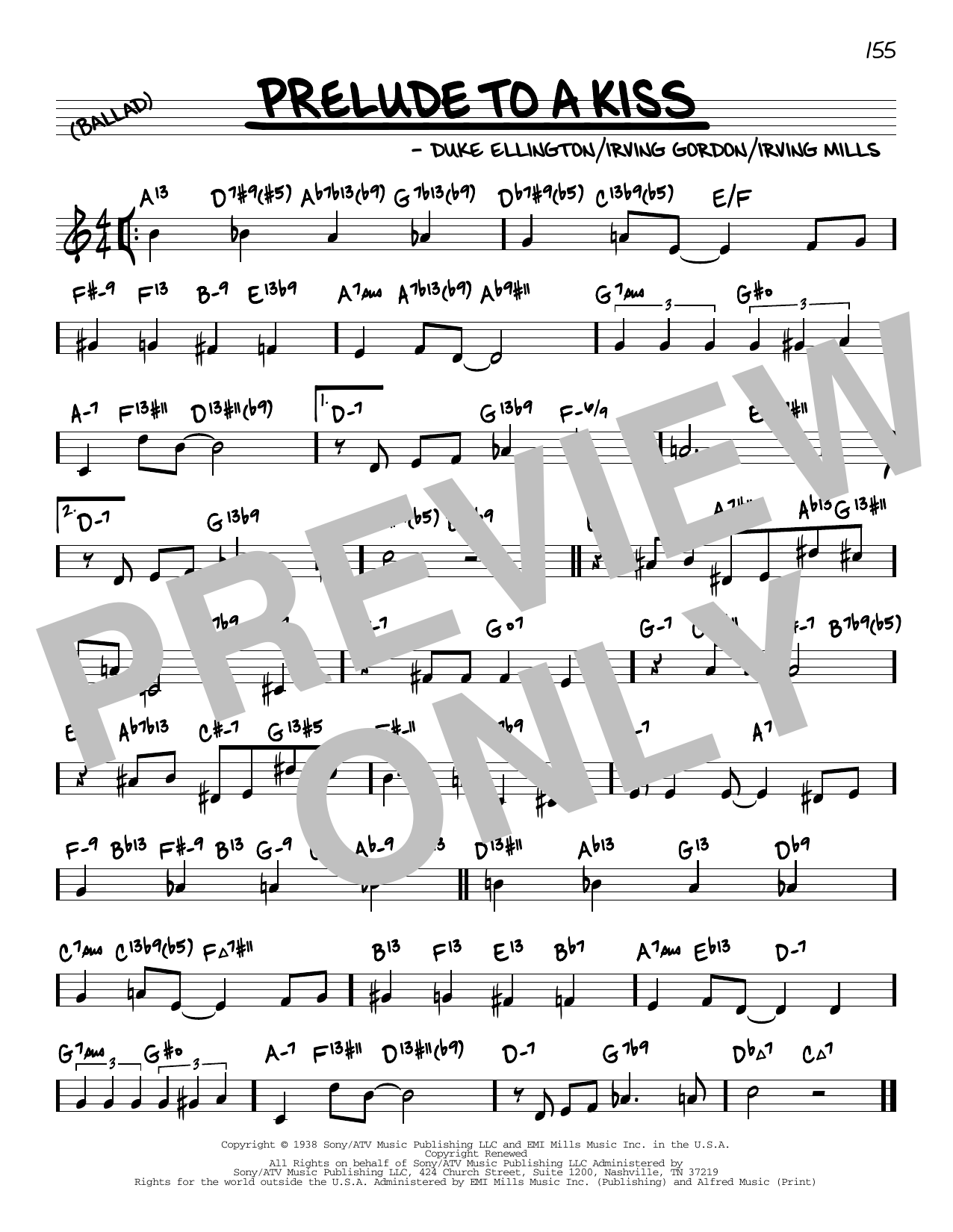 Produktbild zu: Prelude To A Kiss (arr. David Hazeltine)