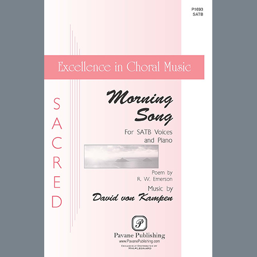 cover: Morning Song, David von Kampen