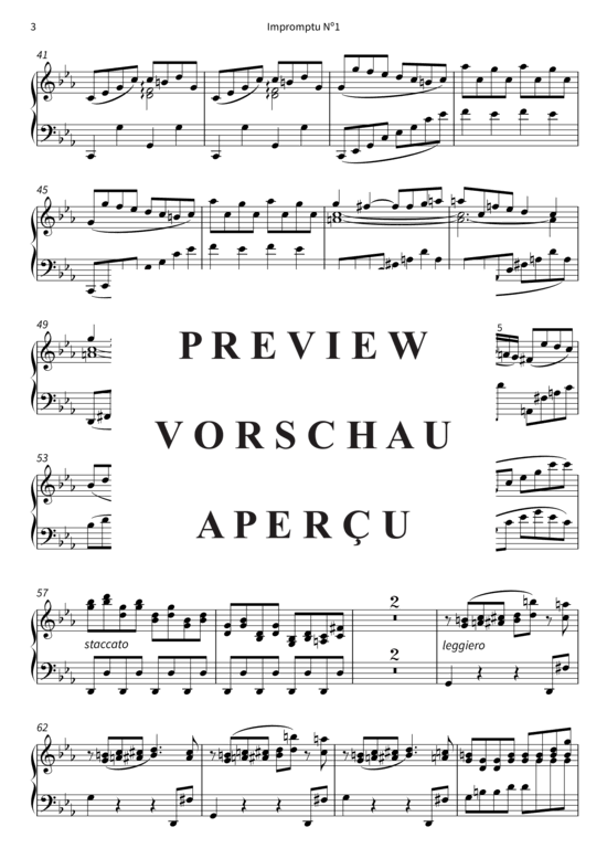 Product gallery: Page 6 of 8 Impromptu Nº1 - Opus 6 , , Piano Solo