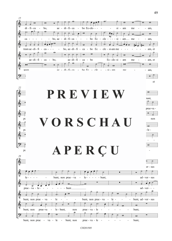 Produktgalerie: Seite 3 von 9 Tu es Petrus / Quodcum ligaveris, , Gemischter Chor 6-stimmig