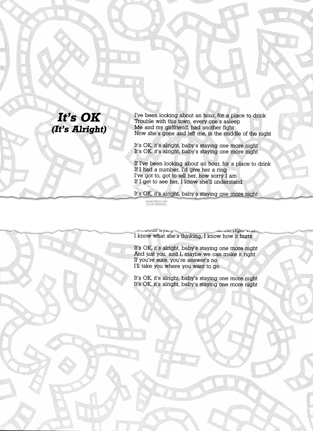 Produktbild zu: It's OK, It's Alright