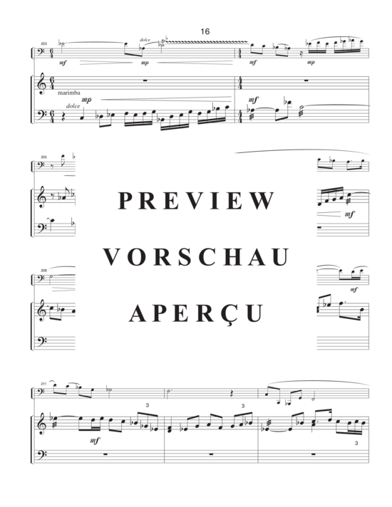 Product gallery: Page 20 of 21 Behind the Invisible Mask , , (flute and marimba)