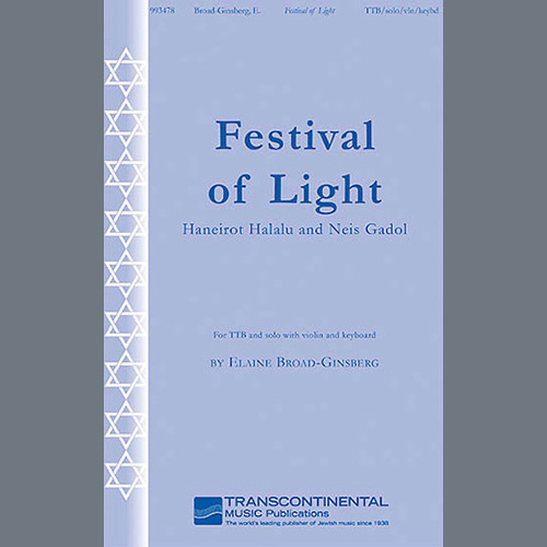 cover: Festival Of Light, Elaine Broad-Ginsberg