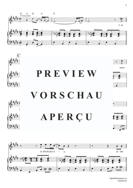 Produktgalerie: Seite 10 von 11 Schickeria, Spider Murphy Gang, Gesang mit Klavierbegleitung