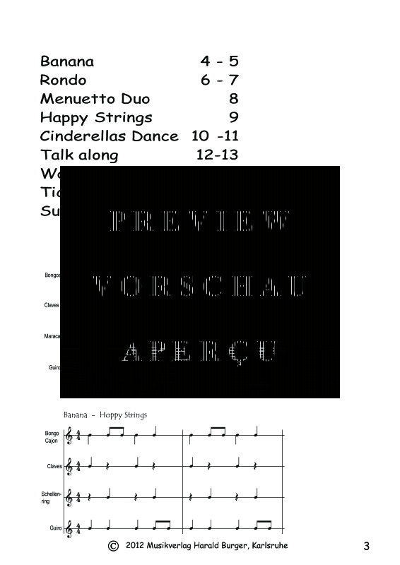 Product gallery: Page 6 of 11 Walk along -Talk along, , Guitar Trio