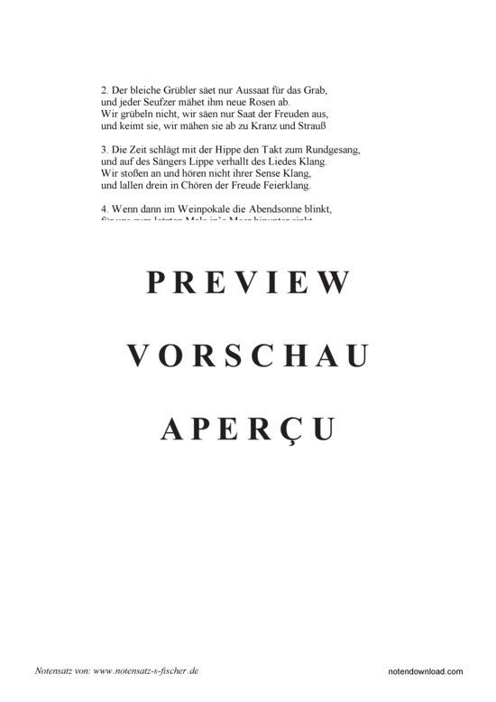 Product gallery: Page 3 of 3 Auf, hascht am Rosensaume , , Piano and Voice