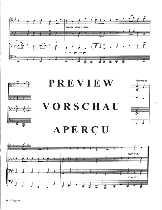 Product gallery: Page 5 of 11 Promenade , , (Tuba Quartett EETT)