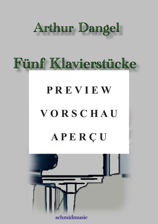 Product gallery: Page 2 of 18 Fünf Klavierstücke , , Piano Solo