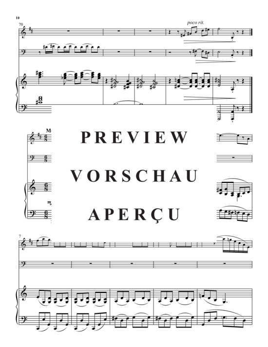 Product gallery: Page 11 of 21 Flights of Fancy , , (clarinet in Bb, trombone + piano)
