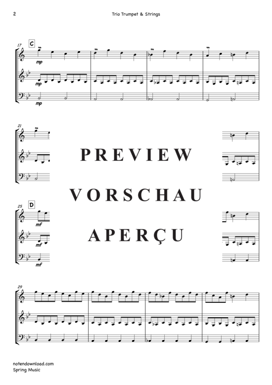 gallery: Spring Music , , (Trio für Trompete in B + Violine/Viola,Violoncello)