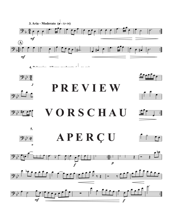 Product gallery: Page 6 of 16 Auswahl aus Notenbüchlein für Magdalena , , (Tuba Quartet: 2x Baritone, 2xTuba)