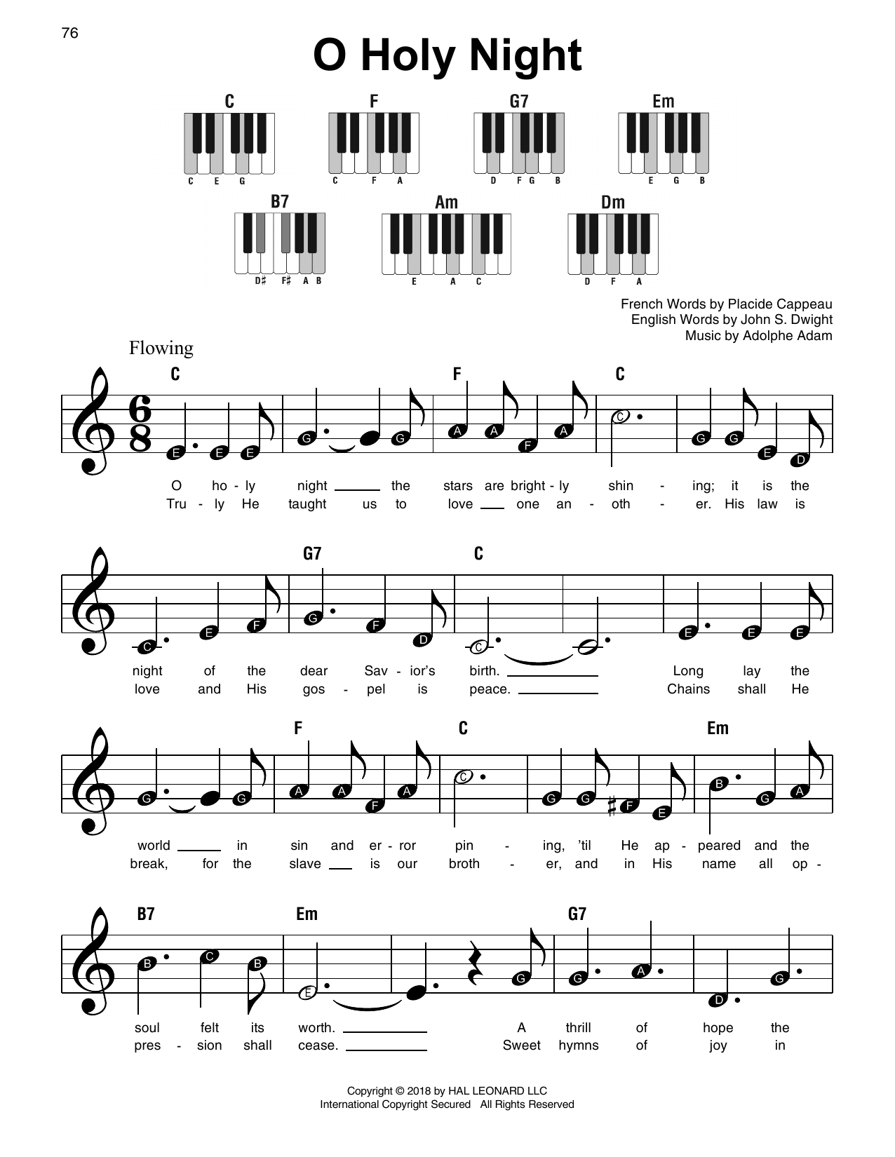 Produktbild zu: O Holy Night