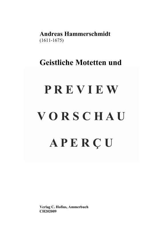 gallery: Musikalische Andachten IV. Teil, Bd.3: Geistliche Motetten und Konzerte, , (Gemischter Chor 9-12 stimmig und BC)