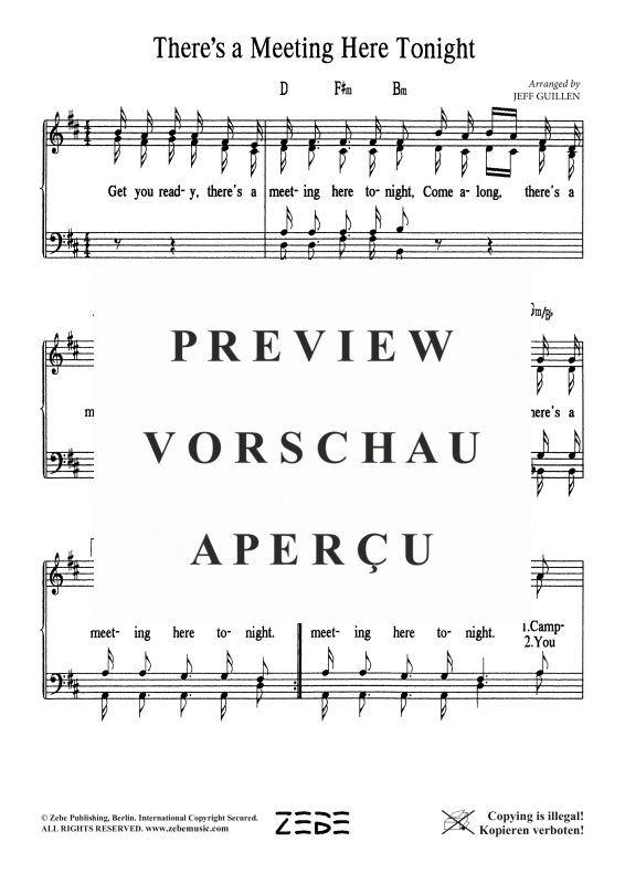 gallery: There´s a Meeting, , Gemischter Chor