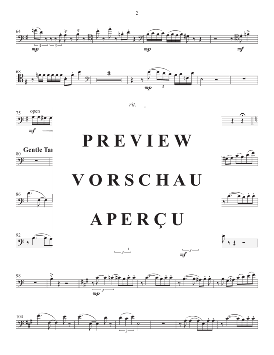 Product gallery: Page 11 of 21 Nocturne , , (Trombone Quartet)