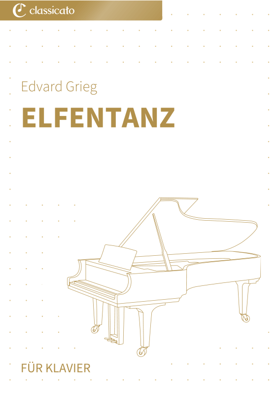 Produktbild zu: Elfentanz - op. 12 Nr. 4 - Leicht spielbare KlavierfassungEdvard Grieg