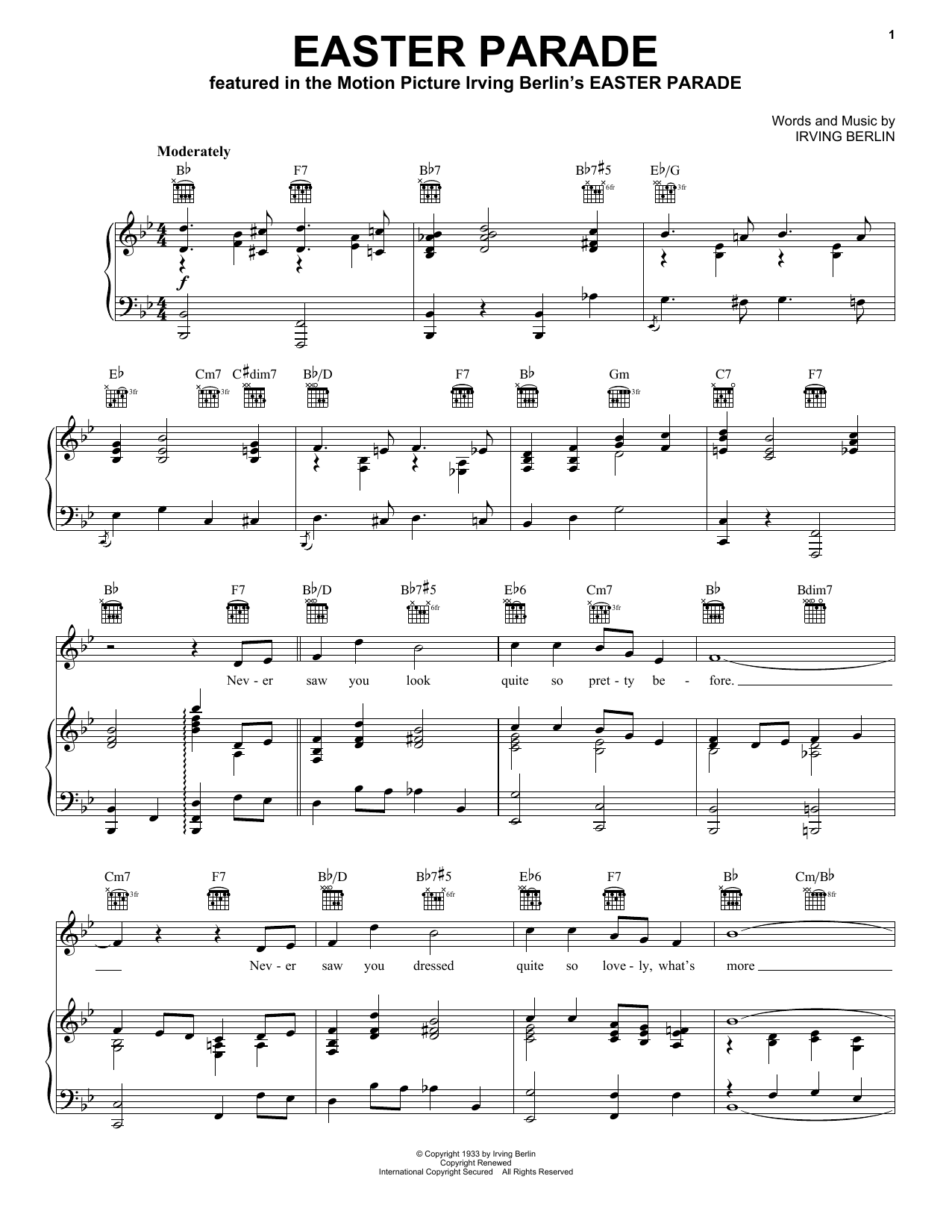 Produktbild zu: Easter Parade
