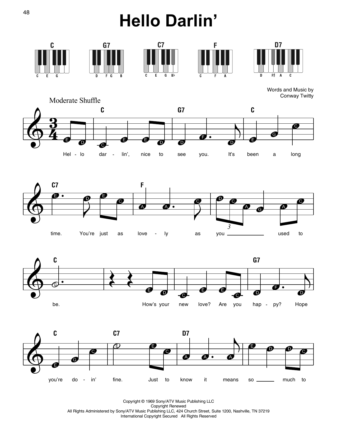 Produktbild zu: Hello Darlin'