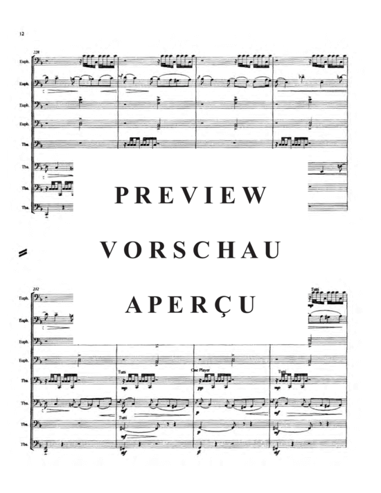 Produktgalerie: Seite 16 von 21 Danse Bacchanale , , (Tuba Ensemble EEEETTTT + Percussion)