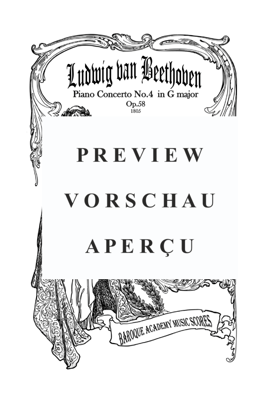 Produktgalerie: Seite 2 von 11 Piano Concerto No.4 in G major Op.58 - Piano Version, , Klavier Solo