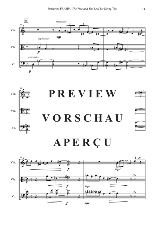 Produktgalerie: Seite 12 von 21 The Tree and the Leaf , , (Violine, Viola, Cello)