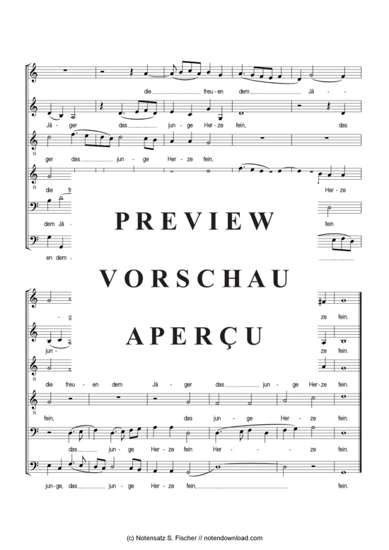 Produktgalerie: Seite 5 von 5 Ich weiß mir ein hübschen grünen Wald , , (Gemischter Chor)