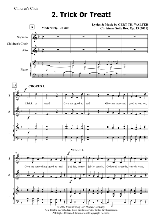Produktbild zu: Christmas Suite Box (Kinderchor, Bariton solo, Klavier) Gert Th. Walter