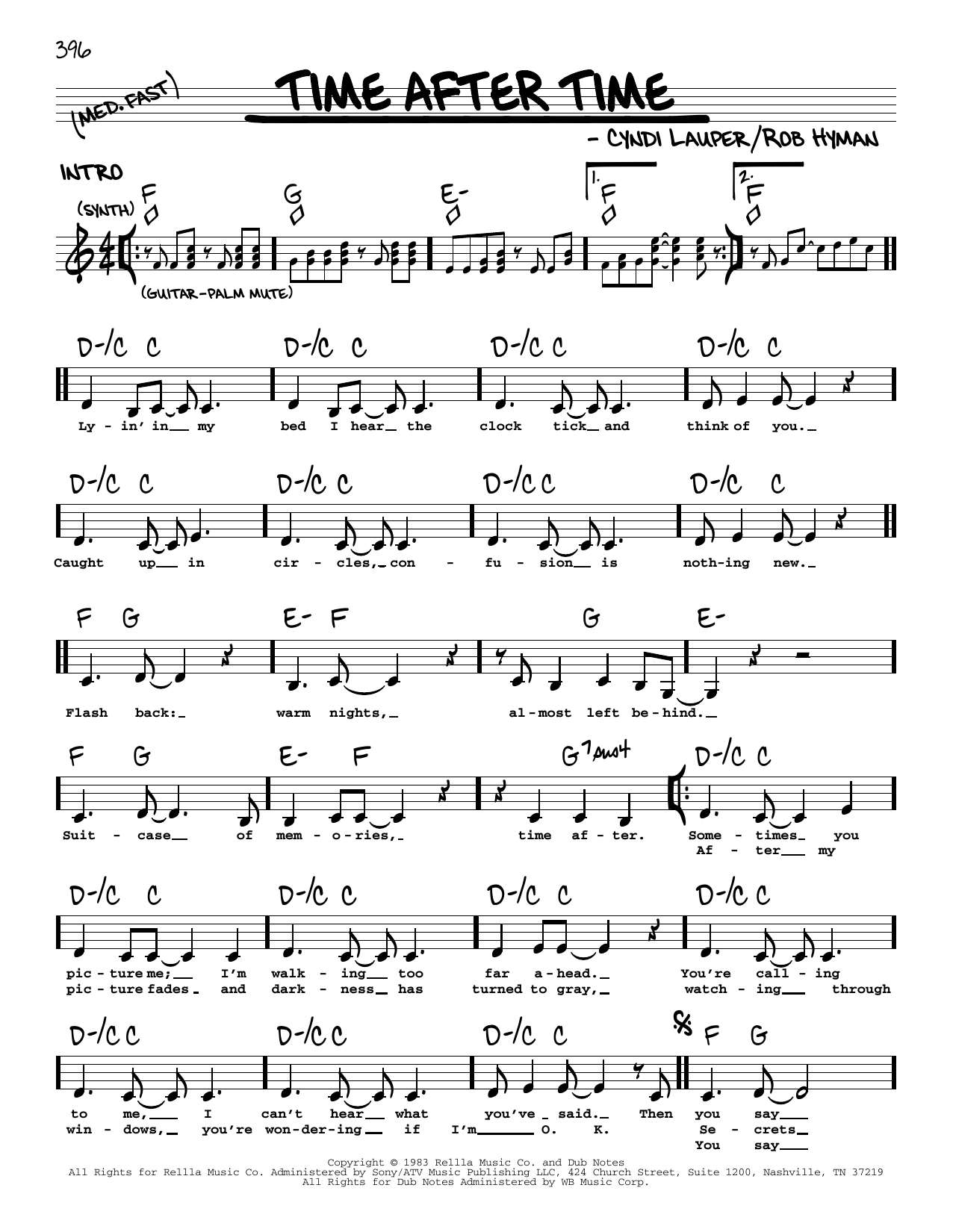 Produktbild zu:  Time After Time - Cyndi Lauper