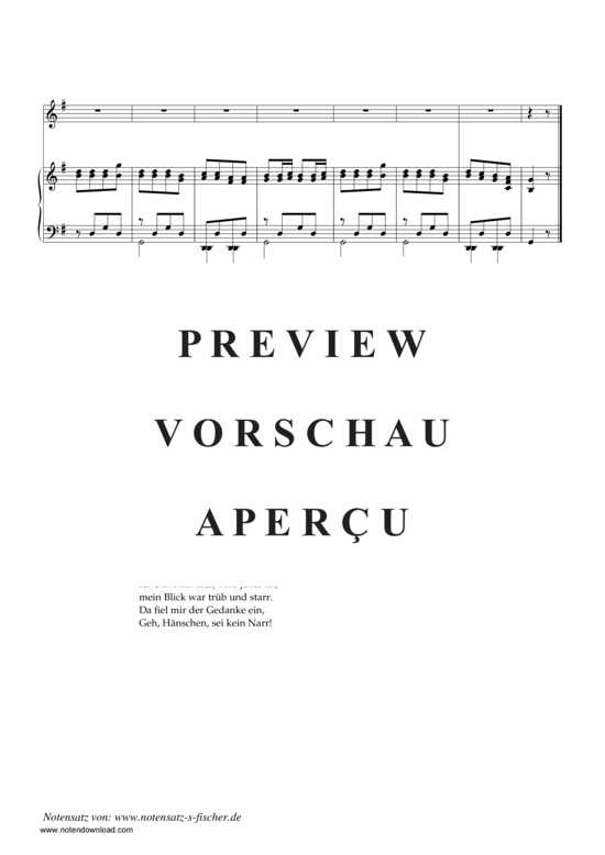Product gallery: Page 3 of 3 Der unglückliche Liebhaber , , Piano and Voice