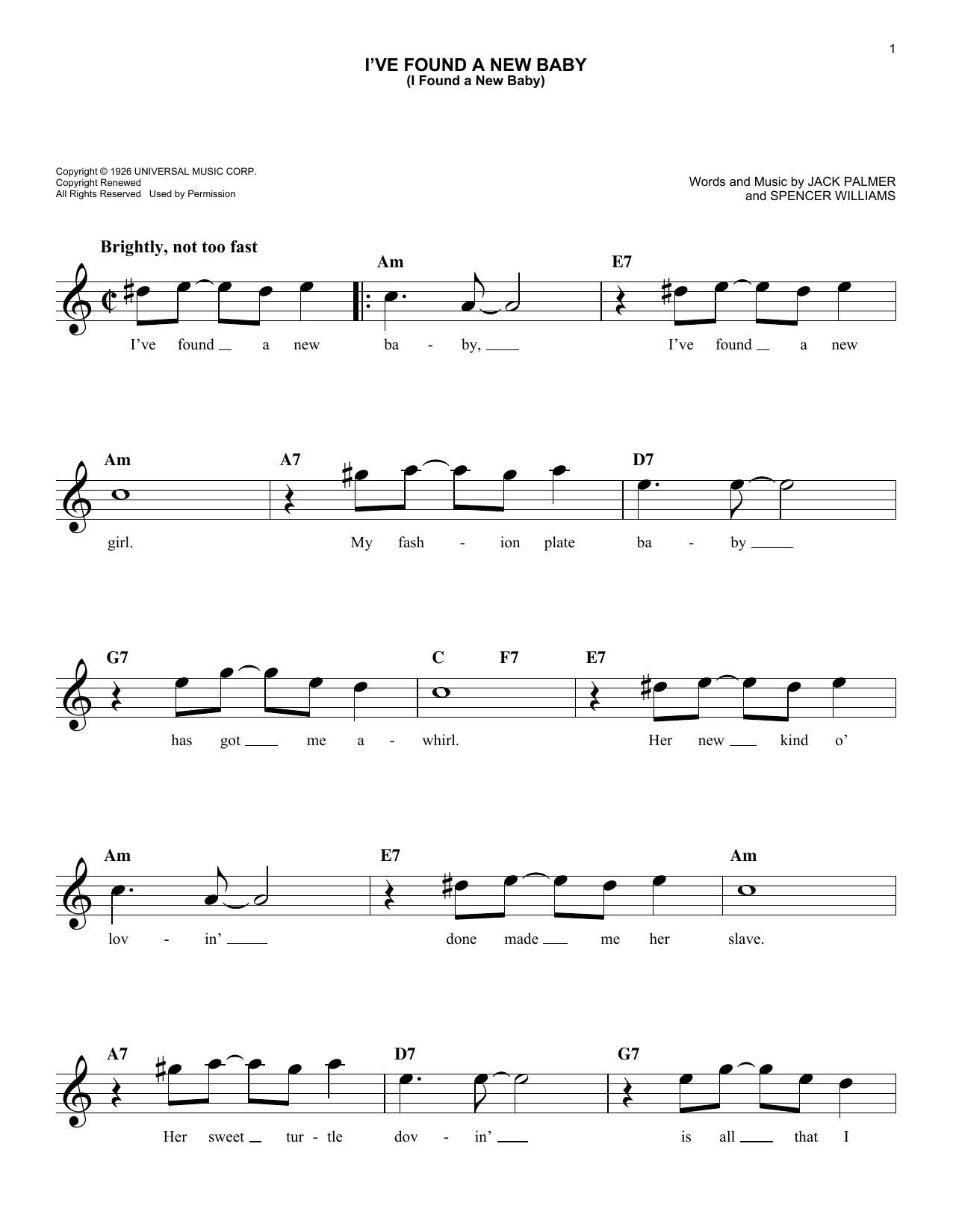Product gallery: Page 1 of 1 I've Found A New Baby (I Found A New Baby), Benny Goodman, Ted Lewis and his band