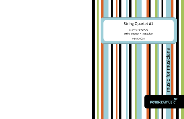 Product picture to: String Quartet #1Curtis Peacock