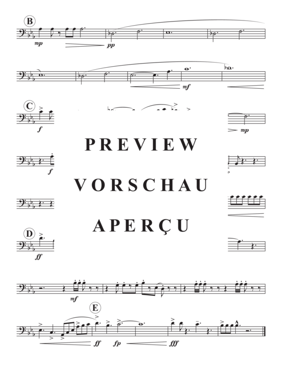 Product gallery: Page 14 of 21 Celestial Fanfare , , (Brass ensemble for 6x poaune + 2x bass trombone)