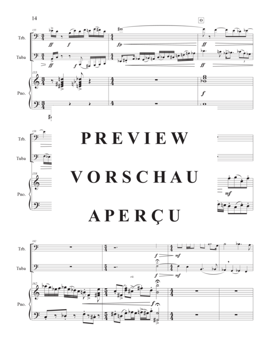 Product gallery: Page 17 of 21 Concertante , , (trombone, tuba and piano)