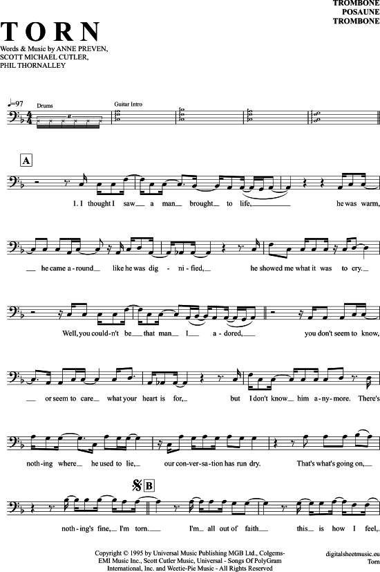 Product picture to: Torn Natalie Imbruglia