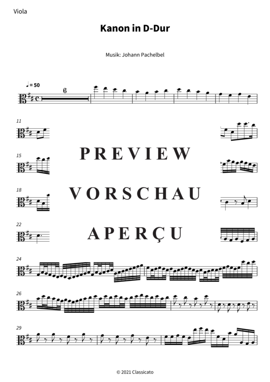 Produktgalerie: Seite 17 von 19 Kanon in D-Dur , , (Streicher Quartett)