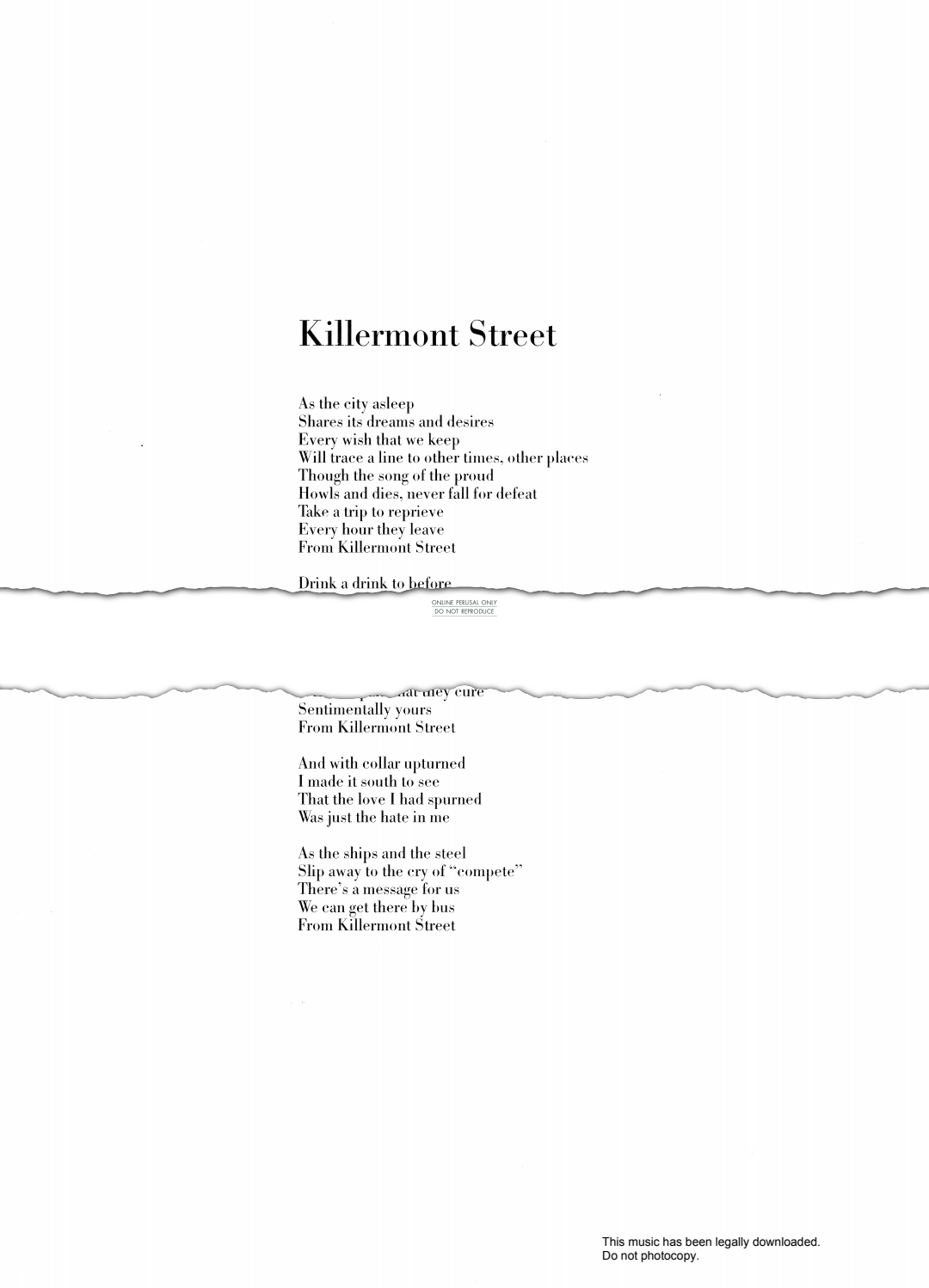 Produktbild zu: Killermont Street