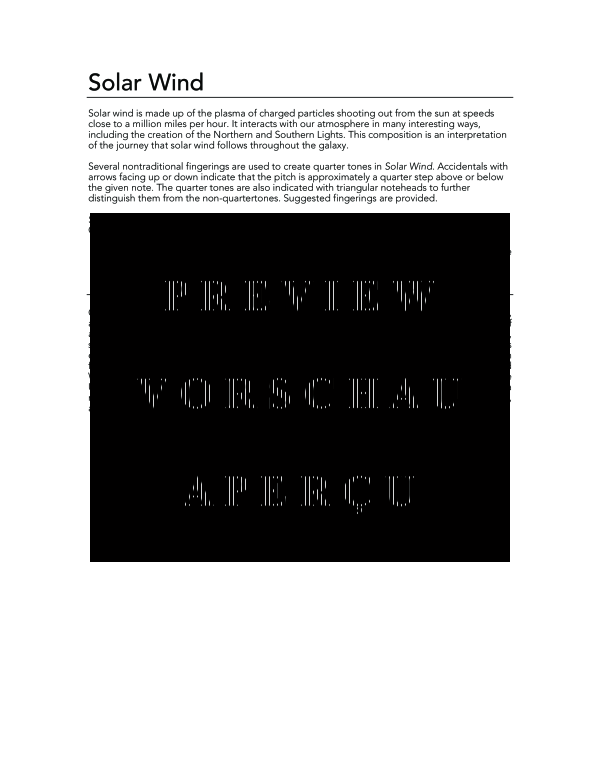 Product gallery: Page 4 of 10 Solar Wind, , (Klarinette Solo)