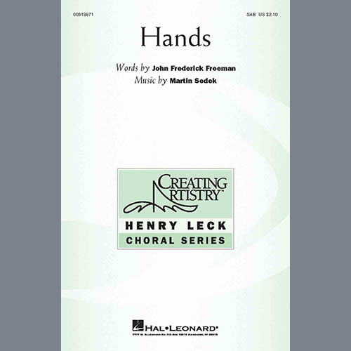 cover: Hands, Martin Sedek
